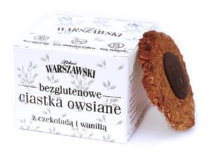 Ciastka owsiane z czekoalad i wanili 150 g - baton warszawski - 2878089303