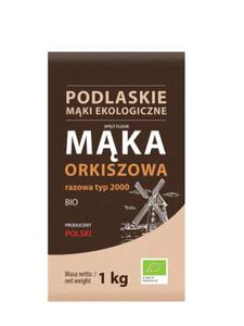 Mka orkiszowa razowa typ 2000 bio 1 kg - bio life - 2872155211