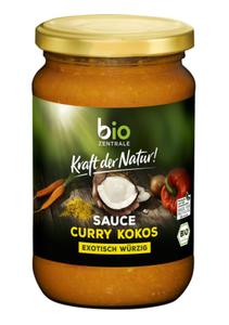 Sos curry - kokos bio 340 ml - bio zentrale - 2878870398