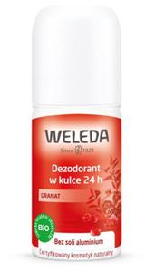 Dezodorant w kulce 24 h z granatem eco 50 ml - weleda - 2872817950