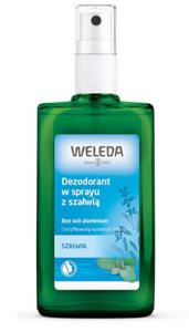 Dezodorant w sprayu 24 h z szawi eco 100 ml - weleda - 2872070712