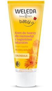 Krem do twarzy dla niemowlt z nagietkiem lekarskim eco 50 ml - weleda - 2872070766