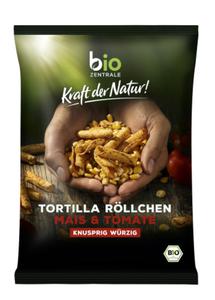 Chipsy tortilla rurka pomidorowe bezglutenowe bio 125 g - bio zentrale - 2877649566