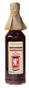 Syrop malinowy (90 % owocw) bio 500 ml - prosto ze wsi - 2877060495