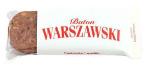 Baton truskawkowy z wanili bezglutenowy 50 g - baton warszawski - 2876148872