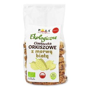 Ciastka orkiszowe z morw bia bez dodatku cukru bio 170 g - piekarnia pola - 2872818063