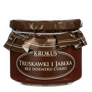 Truskawki i jabka bez dodatku cukru 310 g - krokus - 2872818103