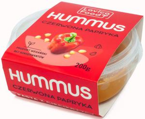 Hummus czerwona papryka 200 g - lavica food - 2877524697