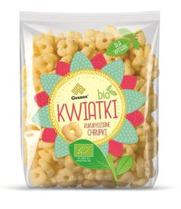 Chrupki kukurydziane kwiatki bio 80 g - granex - 2873835985