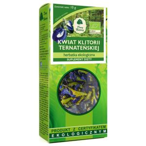 Herbatka Kwiat Klitorii Ternateskiej Bio 10 G - Dary Natury - 2877524704