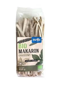 Makaron (Orkiszowy Z Bazyli) Wstki Bio 250 G - Niro - 2875716868