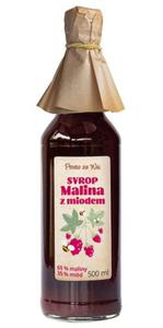 Syrop Malina Z Miodem 500 Ml - Prosto Ze Wsi - 2875398416