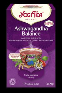 Herbatka Ajurwedyjska Rwnowaga Z Ashwagandh (Ashwagandha Balance) Bio (17 X 2 G) 34 G - Yogi Tea - 2877977377