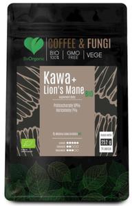 Kawa mielona arabica + lion' s mane bio 252 g - be organic - 2876472117