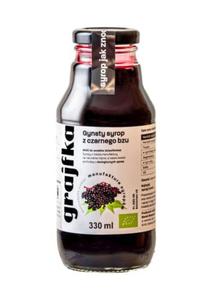 Gsty syrop z czarnego bzu bio 330 ml - grajfka - 2877316186