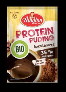 Budy proteinowy o smaku czekoladowym bez dodatku cukru bezglutenowy bio 45 g - amylon - 2877879236