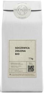 SOCZEWICA ZIELONA BIO 1 kg - THE PLANET - 2878089651