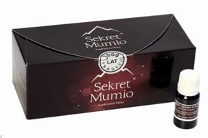 Sekret Mumio w pynie - 21 butelek po 10ml - 2841294381