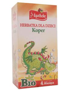 Herbatka dla dzieci koper BIO - Apotheke - 20sasz - 2852702503