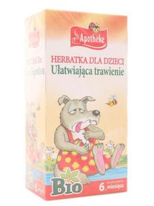 Herbatka dla dzieci uatwiajca trawienie BIO - Apotheke - 20sasz - 2877412435