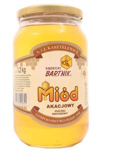 Mid akacjowy - Bartnik - 1200g - 2856347601