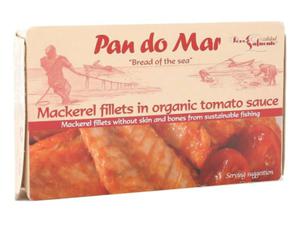 Makrela w BIO sosie pomidorowym - Pan do Mar - 120g - 2858401219