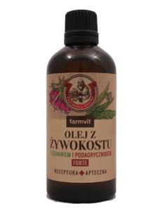 Olej z ywokostu z gojnikiem i podagrycznikiem forte - Farmvit - 100ml - 2860110711