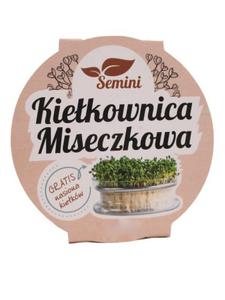 Kiekownica miseczkowa szklana z sitkiem + nasiona gratis - Buzzy - 2860110729