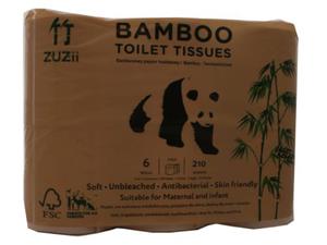 Papier toaletowy bambusowy - Yuju - 6 rolek - 2877412449