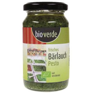 Pesto z czosnku niedwiedziego bio 165 g - bio verde - 2877204131