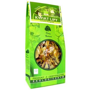 Herbatka z kwiatu lipy bio 30 g - dary natury - 2864998691