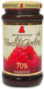 Mus malinowy 70% owocw bezglutenowy bio 225 g - zwergenwiese - 2877649246
