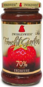 Mus truskawkowy 70% owocw bezglutenowy bio 225 g - zwergenwiese - 2877649247