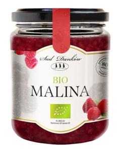 Malina 80% z cukrem trzcinowym bio 270 g - sad dankw - 2875716441