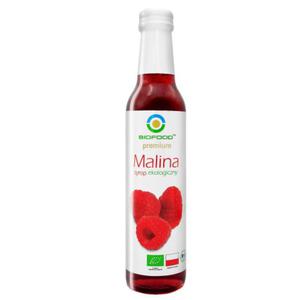 Syrop malinowy bio 250 ml - bio food - 2860111546