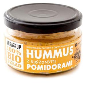 Hummus z suszonymi pomidorami bio 190 g - vega up - 2873835713