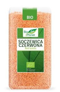 Soczewica czerwona bio 500 g - bio planet - 2876471813