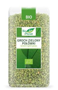 Groch zielony powki bio 500 g - bio planet - 2878613345