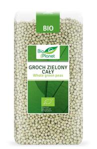 Groch zielony cay bio 500 g - bio planet - 2878422787