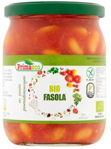 Fasola w sosie pomidorowym bio 440 g - primaeco - 2860111741