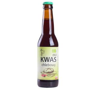 Kwas chlebowy z sokiem malinowym bio 330 ml - eko natura - 2867719854