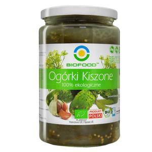 Ogrki kiszone bio 700 g 400 g - bio food - 2871846100