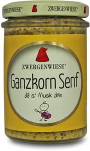 Musztarda z caymi ziarnami bezglutenowa bio 160 ml - zwergenwiese - 2878195654