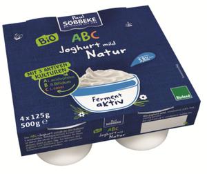 Jogurt probiotyczny abc 3,8% tuszczu w mleku bio 4 x125 g - sobbeke - 2878870171