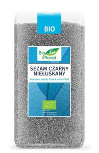 Sezam czarny nieuskany bio 500 g - bio planet - 2877782615