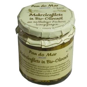 Makrela w bio oliwie z oliwek 220 g - pan do mar - 2877649293