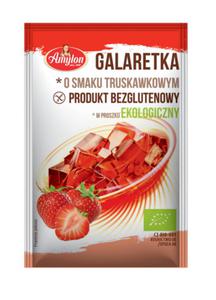 Galaretka o smaku truskawkowym bezglutenowa bio 40 g - amylon - 2874106264