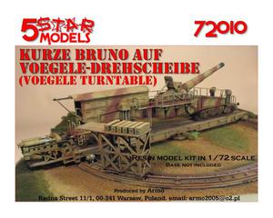 5 Star Models 72010 - Kurze Bruno Auf Voegele-Drehscheibe 1/72 - 2824101940