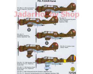 Techmod 72124 - PZL P.23A/B Kara (kalka 1/72) - 2824101985