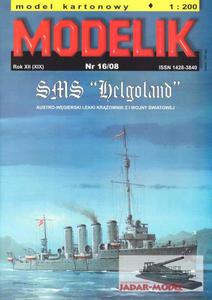 Modelik 08/16 SMS Helgoland (1:200) - 2824097517